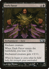 Proteção Sombria / Dark Favor - Magic: The Gathering - MoxLand